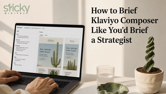 How to Brief Klaviyo Composer Like You'd Brief a Strategist